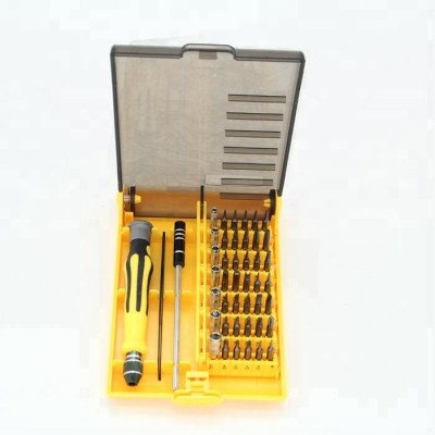 China Factory 45pcs ratchet Screrity screwdriver bit sets